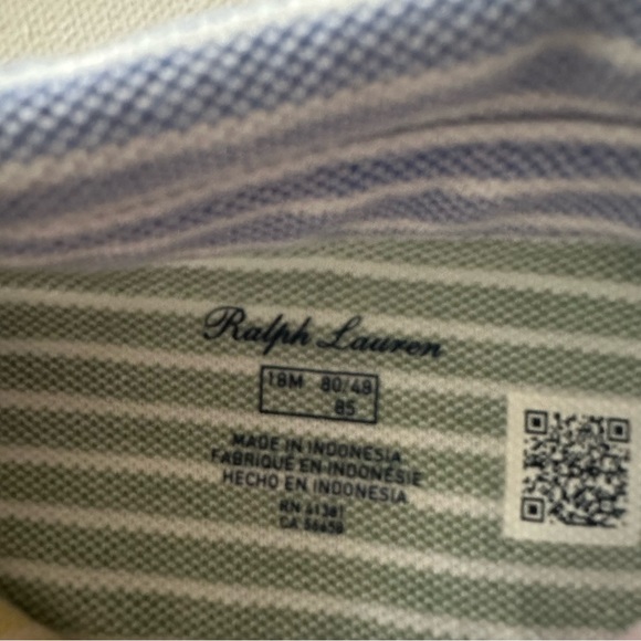 Ralph Lauren 18 Months Baby Girl Dress NWT Spring Summer Pink Blue Green Yellow - Picture 4 of 6